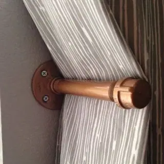 Держатель для штор настенный LOFT